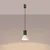 Sollux SL.1872 - Luster na sajli ESTRIA 1xE14/10W/230V, prečnik 14 cm, zelen