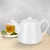 shumee Bel porcelanast vrč za kavo, čaj, zelišča, poparke, pijače 2L