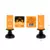 LED svetilka Halloween buča – 13,5 cm