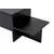 Hanah Home Klub sto Harmony, 80x40x40cm, Crni