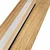 Brilagi - LED plafonsko svetlo WOODY FLAT LED/25W/230V hrast/crna