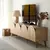 HANAH HOME TV polica Mesta Oak v2