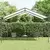 Gazebo 4 x 4 x 2,6 m Bijeli Čelik i poliester 180 gsm