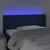 LED uzglavlje plavo 103x16x78/88 cm od tkanine