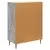 Kreveta Betonska siva 66 x 34,5 x 89,5 cm Konstruirano drvo