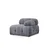 Atelier del Sofa Ugaona garnitura Petite, 290x160 cm, Siva