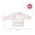 Badabulle podbradnik z rokavi Soft Pink