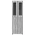 Highboard FLORIN Siva Sonoma 60 x 35 x 182 cm Konstruirano drvo
