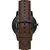 FOSSIL Analogna ura, rjava