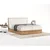 Kremno bela/v naravni barvi boxspring postelja s prostorom za shranjevanje 160x200 cm Asahi – Maison de Reve