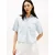Tommy Hilfiger Jeans srajca WW0WW49573 Modra Relaxed Fit