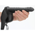 Ouch! Ribbed Hollow Strap-on with Balls 8 21cm Black