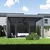 Bioklimatska pergola INTRO DUO 4x4 m, aluminij – samostoječa, dvo-conska