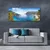tulup.si Slika na platnu Bay mountain morje landscape 140x70 cm