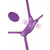 Pipedream Fantasy For Her Ultimate Butterfly Strap-On Purple