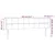 Vidaxl LED posteljno vzglavje temno sivo 163x16x78/88 cm blago