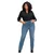 SHEEGO Kavbojke modra/moder denim
