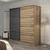 Hanah home Ormar Kale 220x210x52cm Bež-Antracit