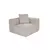 Atelier del Sofa Fotelja Lora L1 108x65x110cm Siva