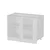Hanah Home kuhinjski element Minar 7970, 105 cm, beli / antracit