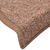 vidaXL Preproge za stopnice 15 kosov rjave 56x17x3 cm