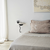 HANAH HOME Zidna polica Leo Black White