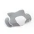INF Vratni vzglavnik iz spominske pene z ledeno prevleko grey+white, (5000286737)