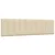 vidaXL Posteljni okvir brez vzmetnice krem 180x200 cm blago