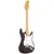 Vintage V6 ICON Electric Guitar ~ Distressed Boulevarde Black