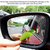2x Folija otporna na kišu - za stražnje ogledalo automobila (15x10 cm) - Prozirna KP28096