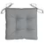 Jastuci za stolice 2 kom sivi 40 x 40 x 7 cm od tkanine Oxford