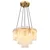 Globo 15698H1M - Luster na sajli GORLEY 5xE27/60W/230V zlatna