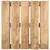 Pločice za decking 12 pcs Smeđa 50 x 50 cm