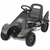 Go Kart sa Pedalama i Podesivim Sjedalom Crni