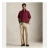 Polo Ralph Lauren za moške. 710P00808003 Velika bordo polo majica (XL), Priložnostno, Maroon, Bombaž, Kratek rokav