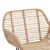 vidaXL Barski stol 2 pcs Naravna 55 x 52 x 92 cm Ratan in železo