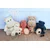 Plyšový hrošík Ivory Hip Chic Hippo Cocooning Histoire d’ Ours biely 25 cm od 0 mes HO3090