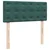 Vidaxl Box spring postelja z vzmetnico temno zelena 120x200 cm žamet