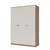 Hanah Home ormar Loren 1600-229, 135,8 cm, beli / orah