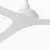 FARO 33446WT - Plafonski ventilator GOTLAND L, beli, prečnik 132 cm WT + daljinski upravljač