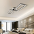 Braytron LED plafonjera BRY-CRYSTAL-D-55W-3U1-DALJINSI-BELA