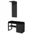 Lion - Anthracite Anthracite Hall Stand Set