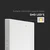LED stropno svetlo LED/12W/230V 3000K 16,7x16,7 cm bela