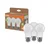 OSRAM LED žarnica opal E27 8,5W 827 3-pack - Plastika