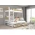 Pograd Queen - 80x180 cm - bel/sonoma