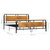 Okvir za krevet metalni 180 x 200 cm