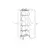 Hanah Home Polica 48x165x31cm Bela