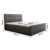 Boxspring postelja, 180x200, siva, BEST