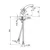 Baterija za lavabo NOSTALGIJA N21101