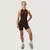 GymBeam Women‘s NEO Zip-Up Jumpsuit Mocha L